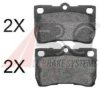 A.B.S. 37556 OE Brake Pad Set, disc brake